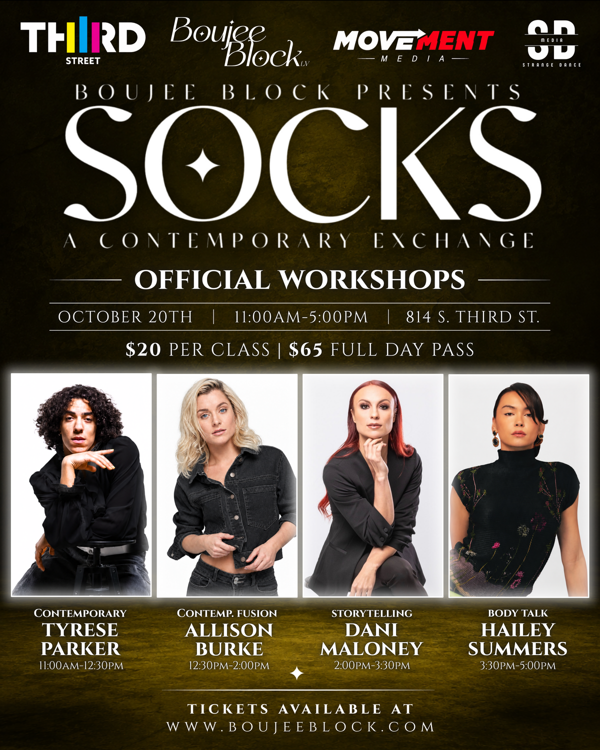SOCKS Vol.III - Official Workshops